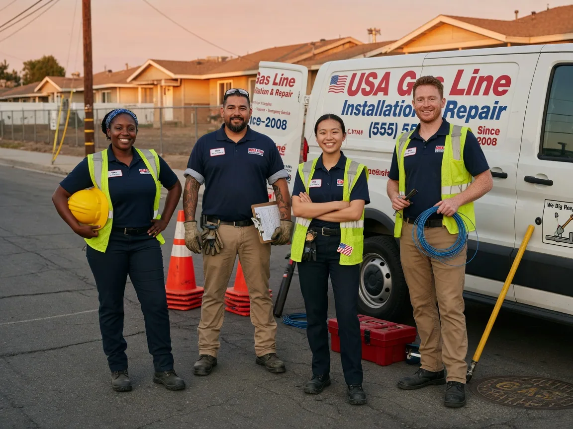 Gas Line Installation company in Mamou, LA